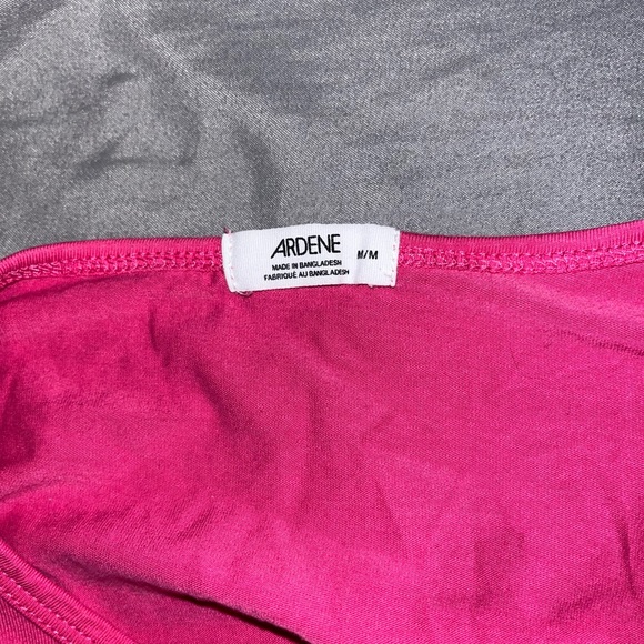 Pink Ruched Women's Top - Picture 2 of 2